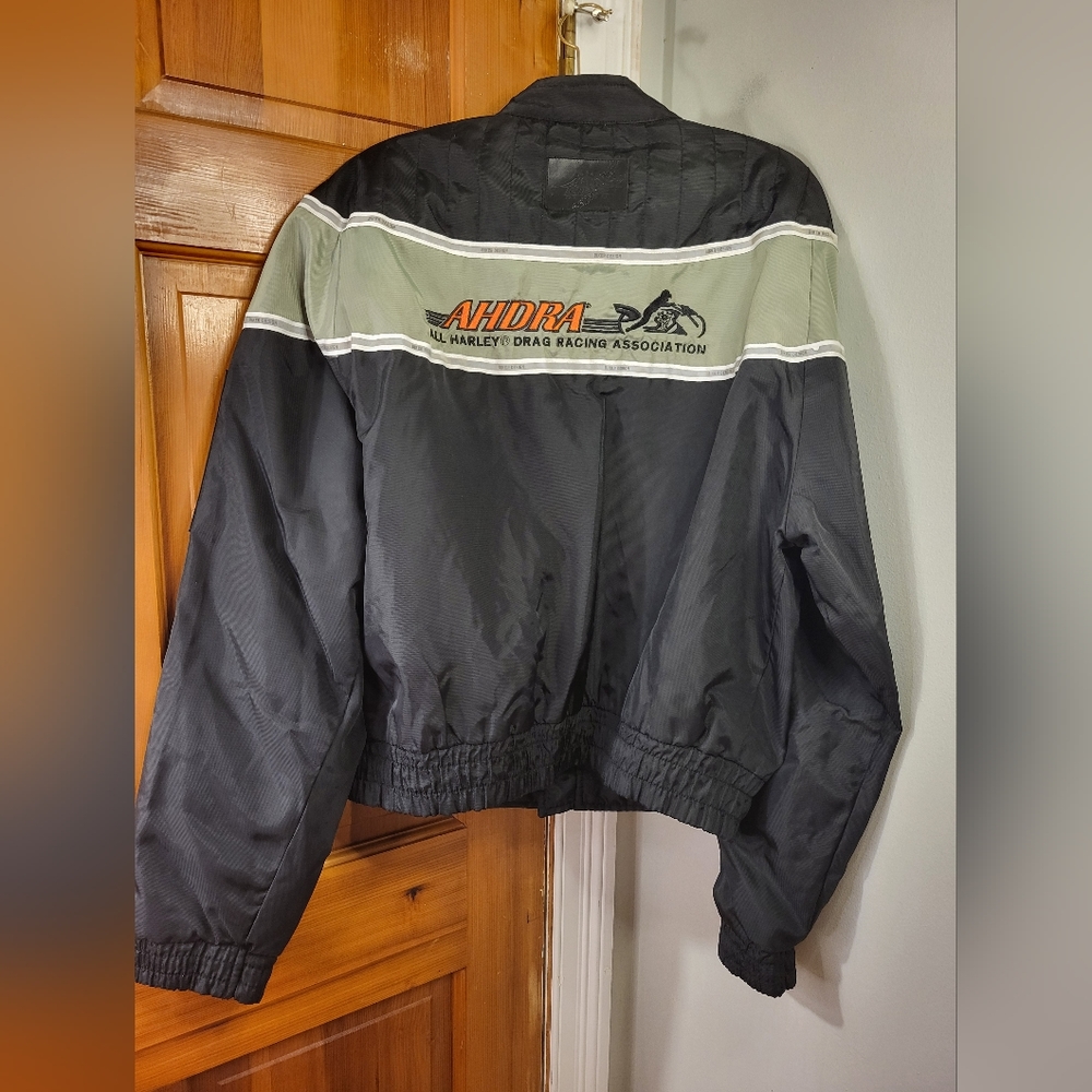 Biker Design AHDRA All Harley Drag Racing Association Reflective Motorcycle Jack